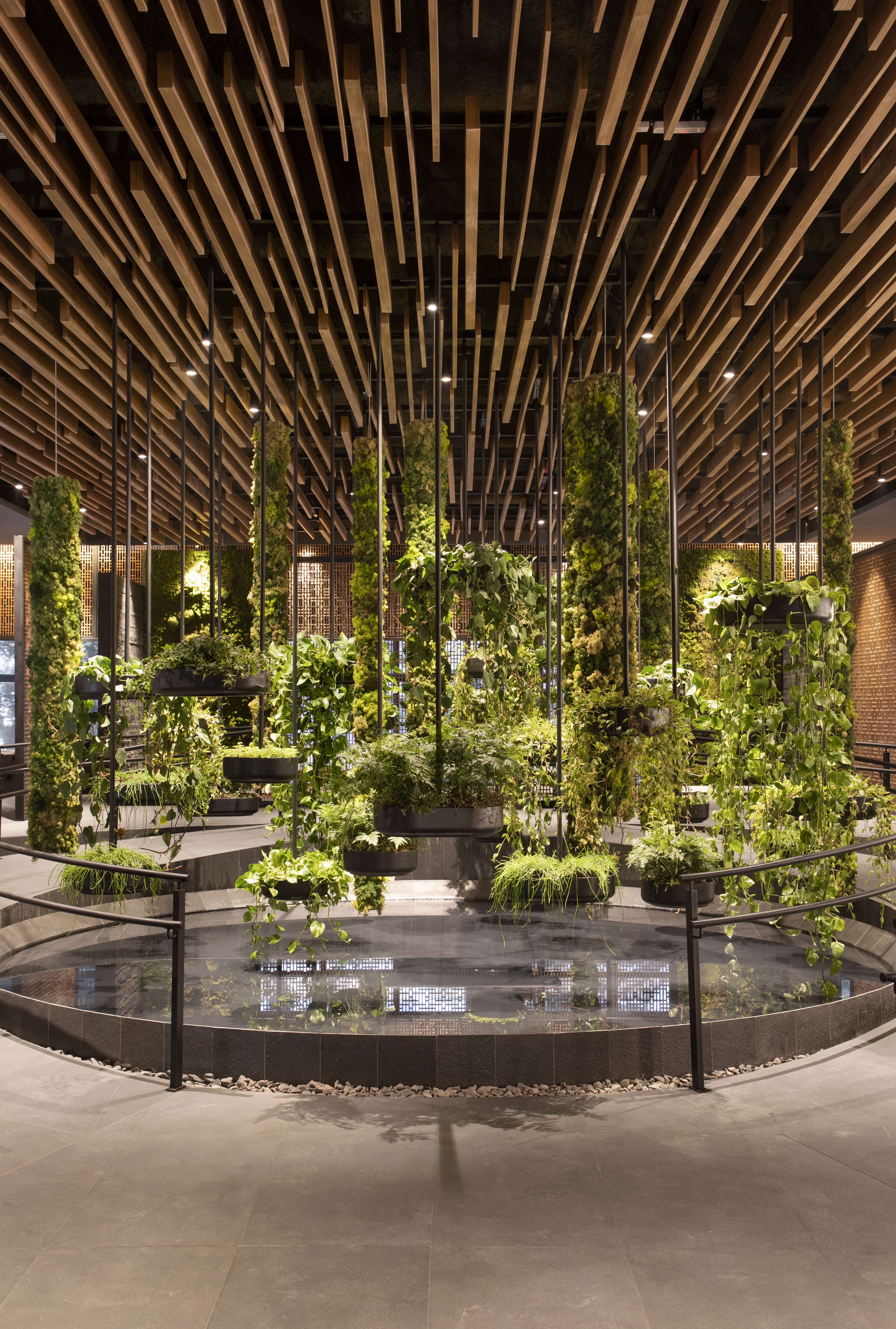Jardim suspenso; Sense Hall