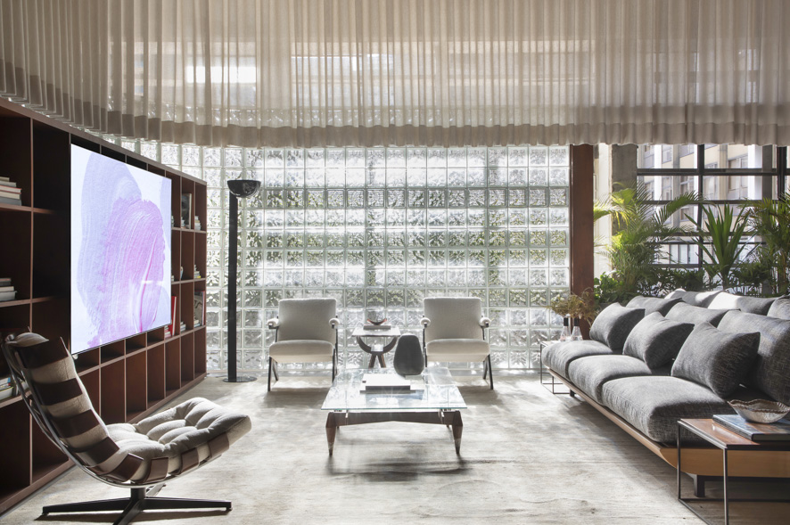 otto felix casa lg casacor sp 2022 mostras decoracao sala estar sofa tapete mesa poltrona cadeira tv
