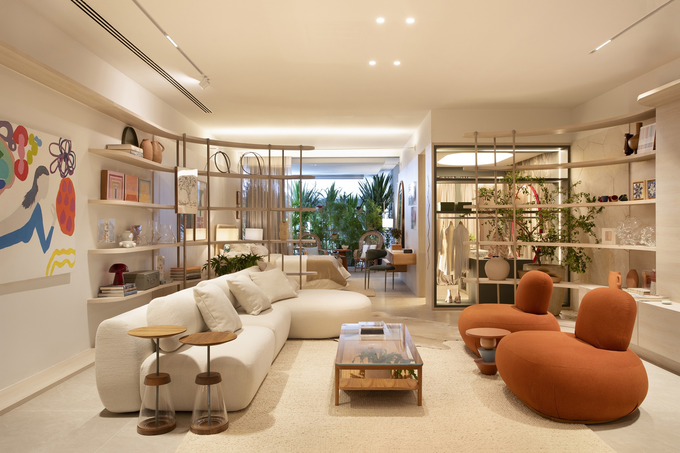 Claudia Infante - Loft da Cris. Projeto da CASACOR Rio de Janeiro 2024.
