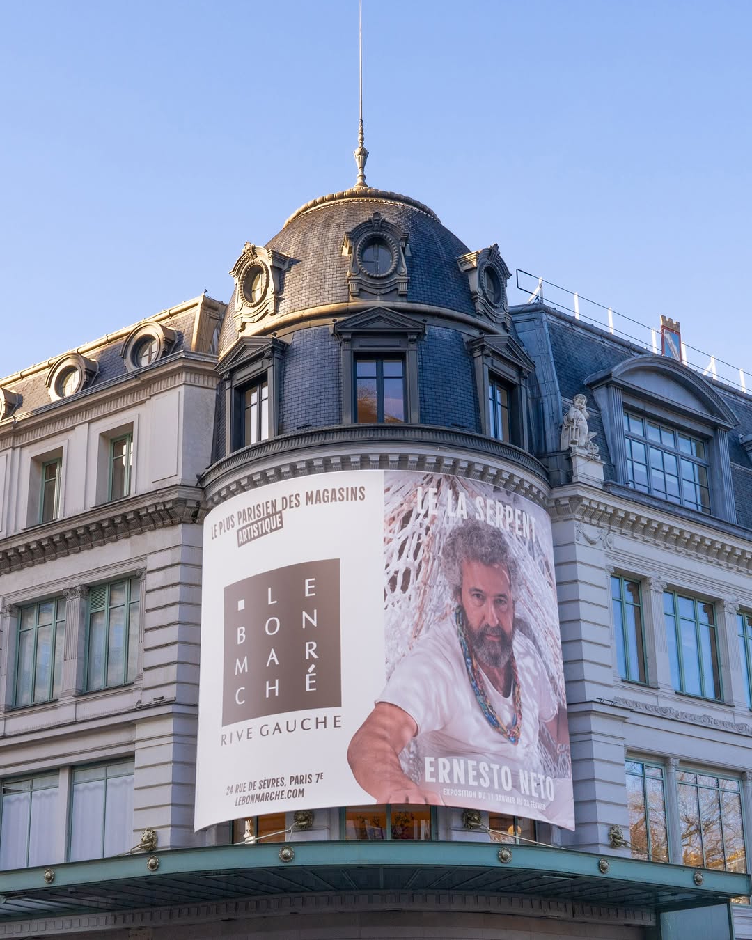 Ernesto Neto na Le Bon Marché Rive Gauche