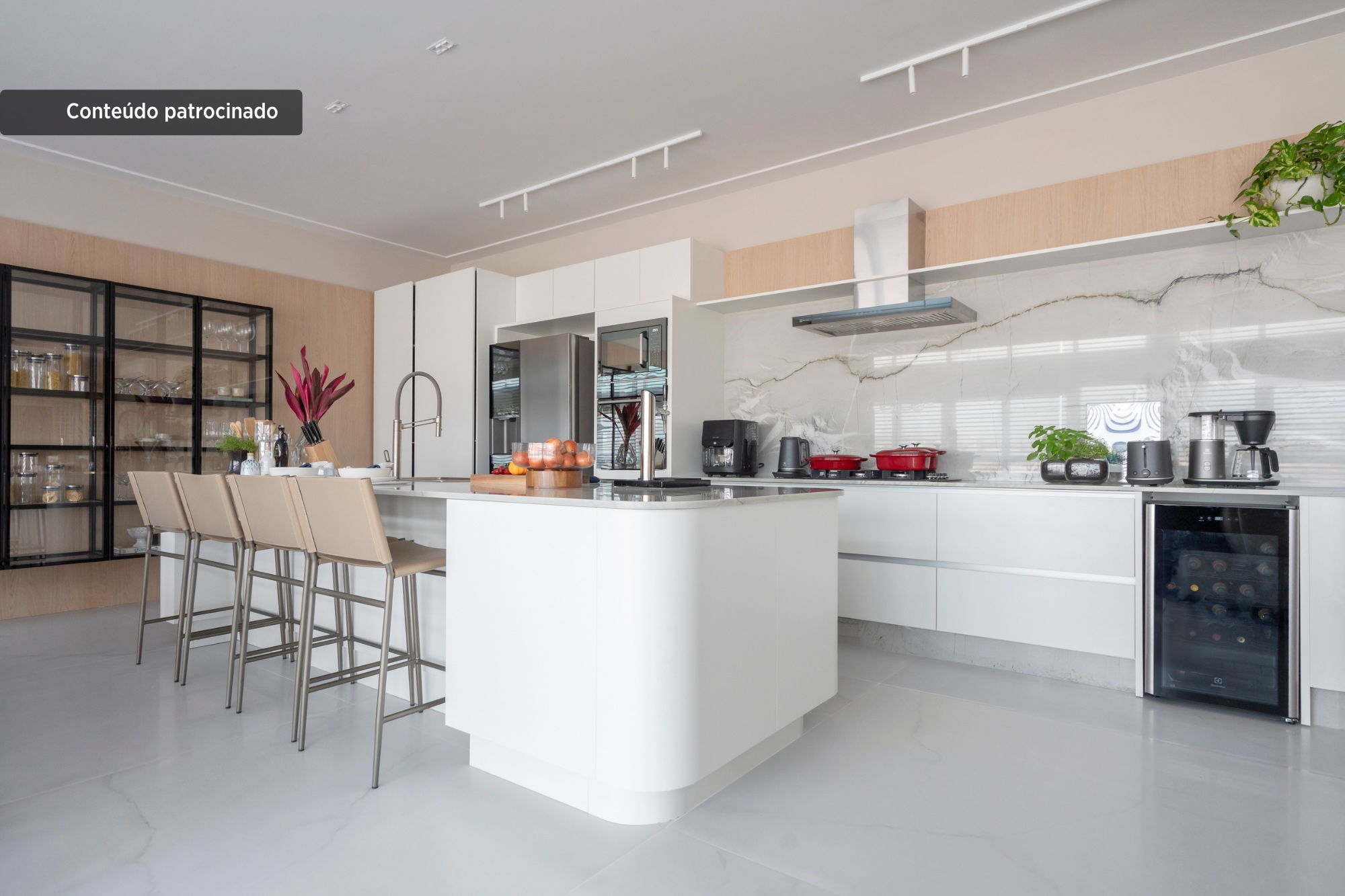 Andréa Magalhães Arquitetura - Casa Bem Vivida Electrolux. Projeto da CASACOR Rio Grande do Sul 2025.