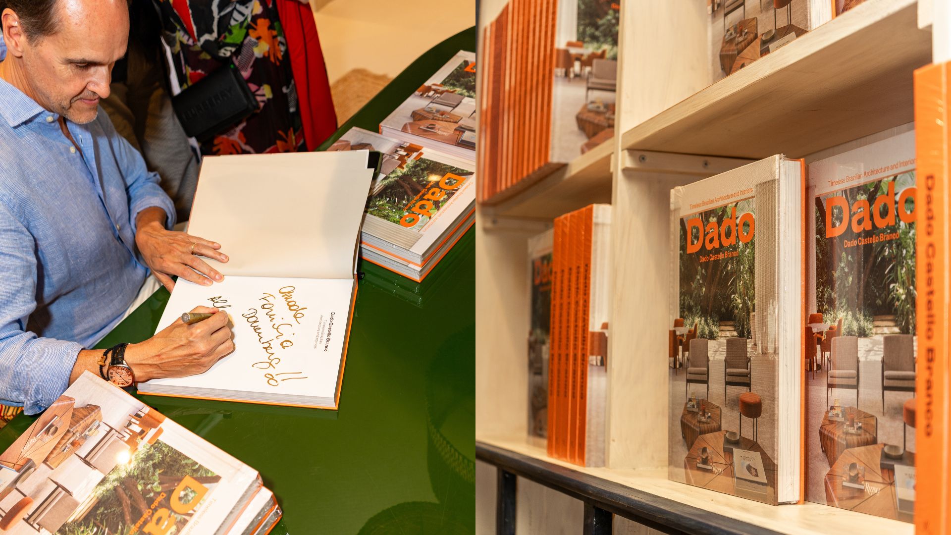 Dado Castello Branco celebra 30 anos de carreira com lançamento de seu terceiro livro
