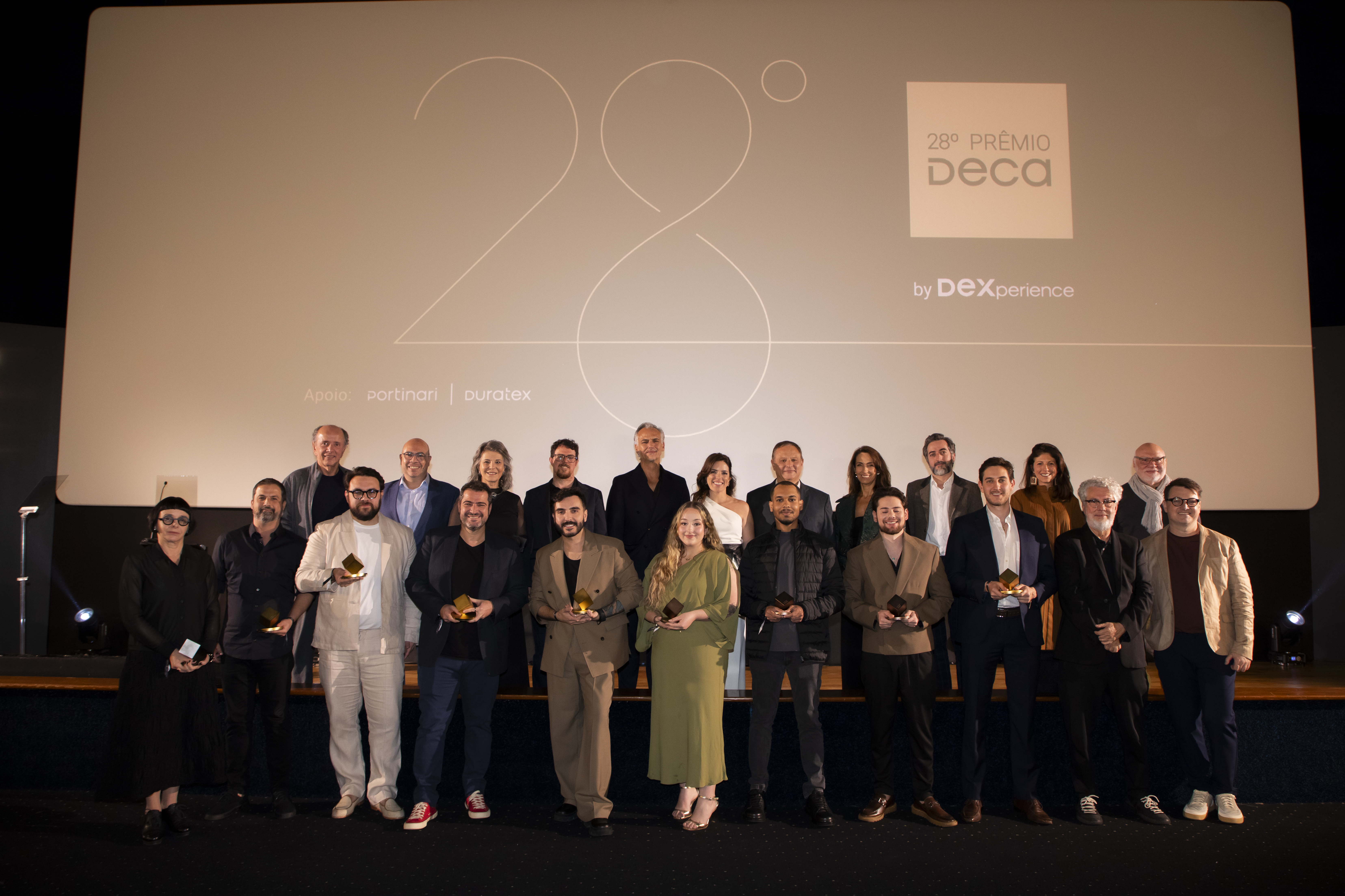Elenco CASACOR é o grande vencedor do 28ª Prêmio Deca