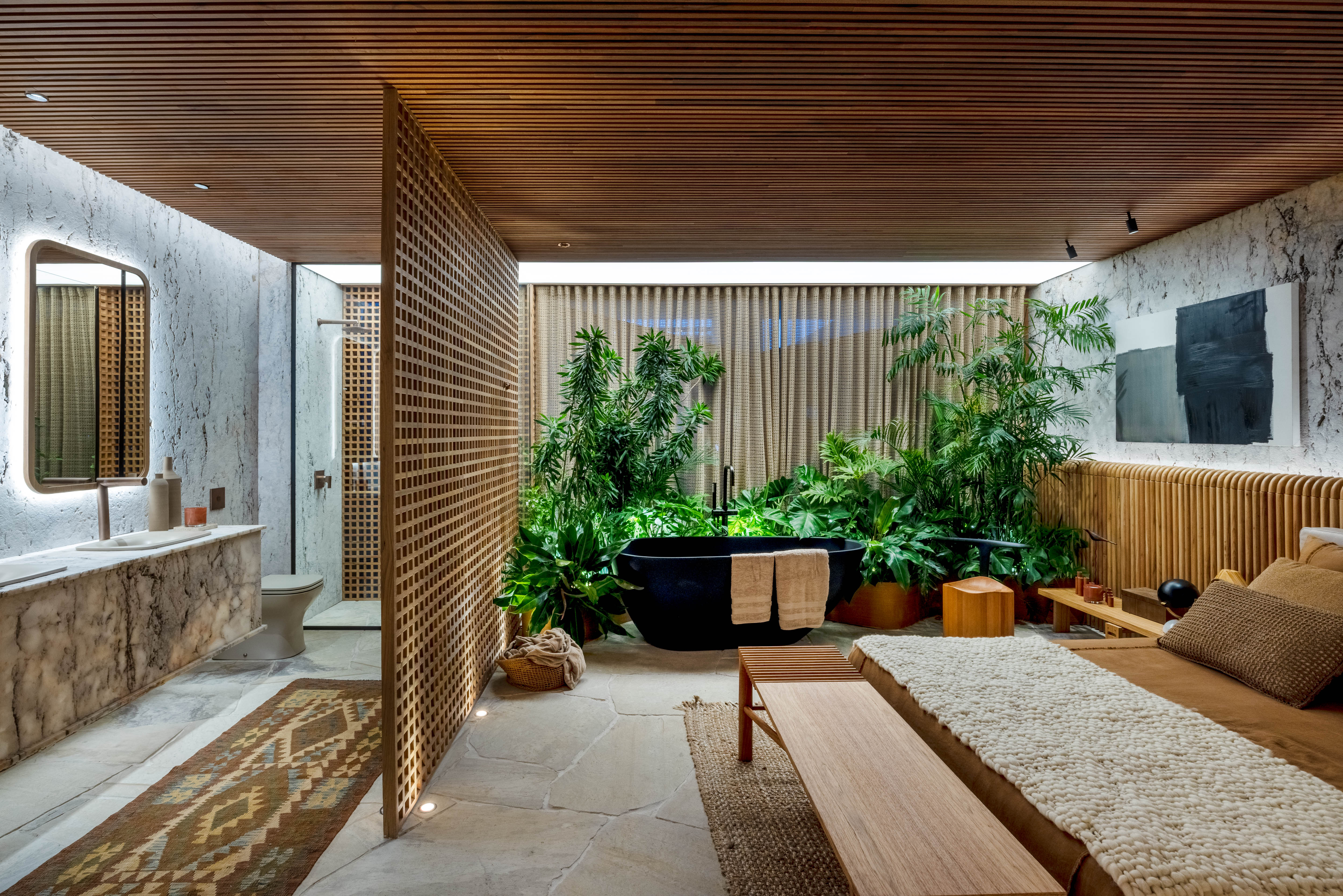 Sebastian Gomez Arquitetura - Loft Essência. Projeto da CASACOR Rio de Janeiro 2025.